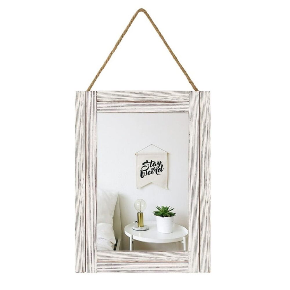 Rustic Farmhouse Framed Mirror NEW